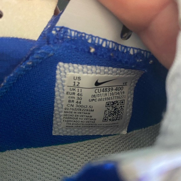 Nike Zoom Gravity Mens Size 12 Running Shoes CU4839-400 - Picture 5 of 6